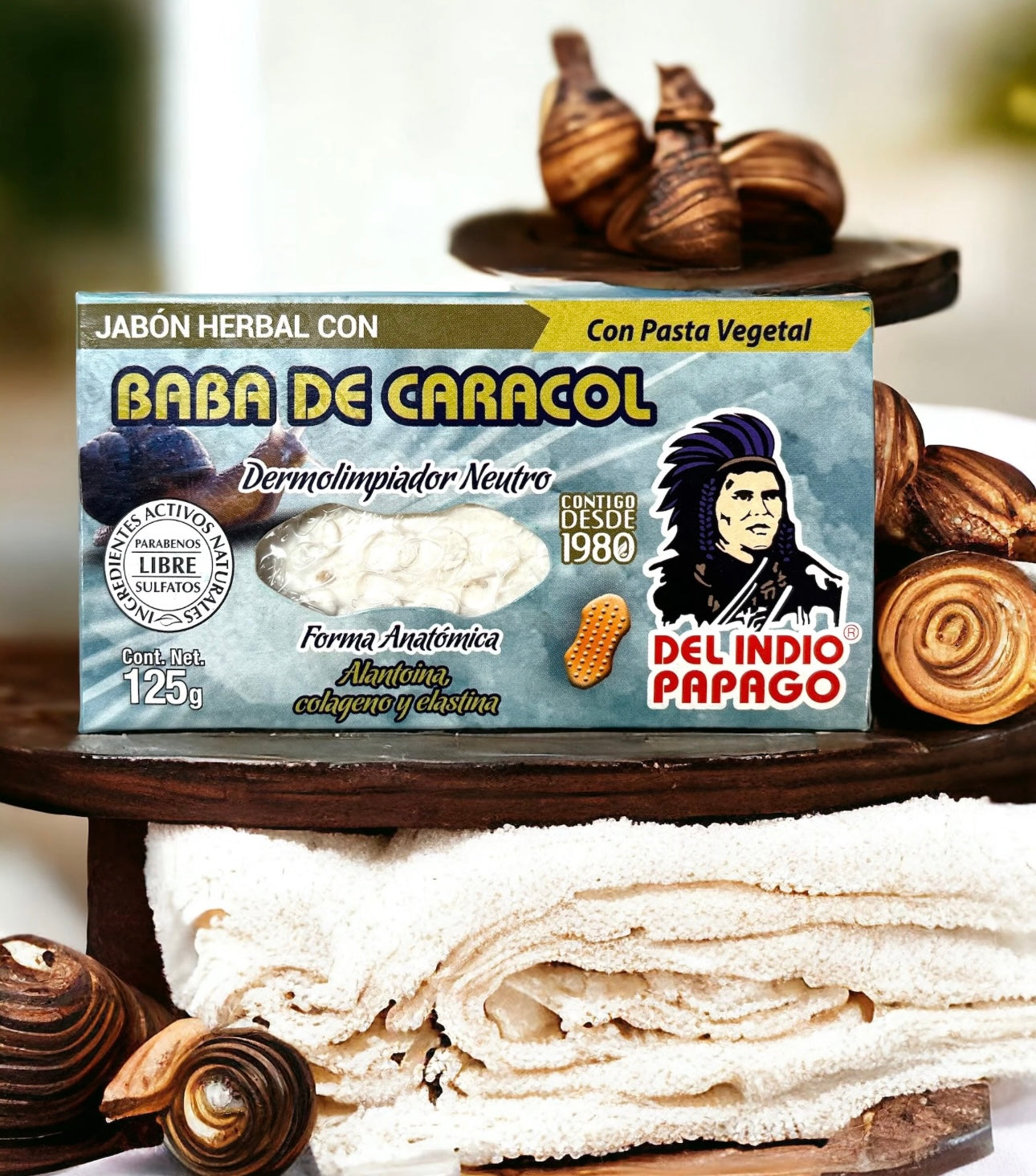 Jabón baba de caracol